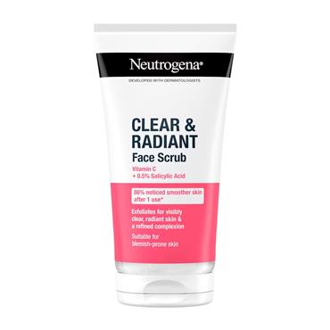 Neutrogena Clear & Radiant Face Scrub - 150Ml