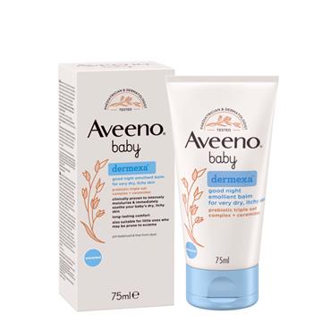 Aveeno Baby Dermexa Good Night Emollient Balm - 75Ml