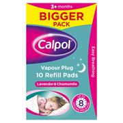 Calpol Vapour Plug 10 Refill Pads