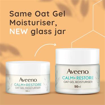 Aveeno Calm and Restore Oat Gel Moisturiser - 50Ml