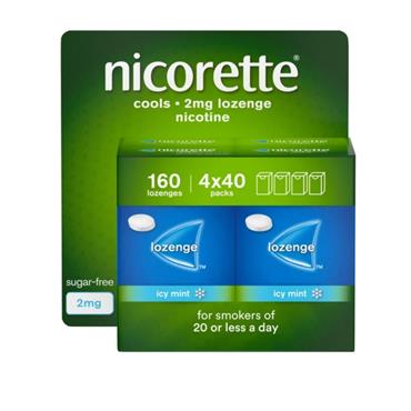 Nicorette Cools Lozenge, 2Mg, 160 Pack