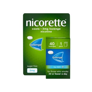 Nicorette Cools 2mg Icy Mint - 40 Lozenges