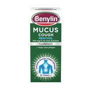 Benylin Mucus Coughs Syrup Menthol 150ml
