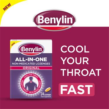Benylin All-In-One Non-Medicated Lozenges - Original