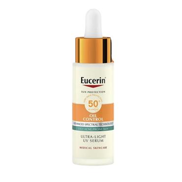 Eucerin Sun Face Oil Control Daily UV Serum SPF 50+ - 30Ml