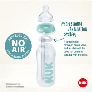 NUK Anti-Colic Professional Adapter Set