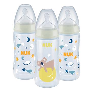 NUK Glow In The Dark Set 6-18m 3x300ml