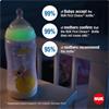 NUK Glow In The Dark Set 6-18m 3x300ml