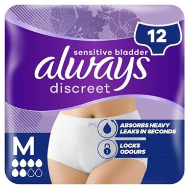 Always Discreet Pants Medium - 12 Pack