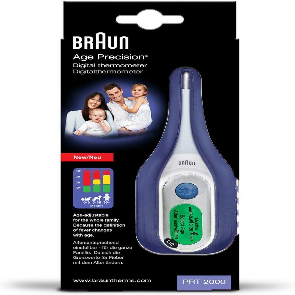 Braun Digital Thermometer Age Precision PRT2000