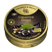 Cavendish & Harvey Liquorice Drops 130g