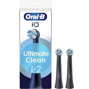 Oral B iO Replacement Heads 2 Pack - Black
