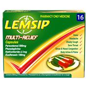 Lemsip Multi-Relief Capsules 16's