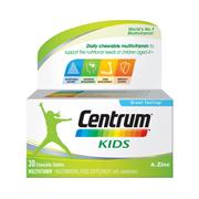 Centrum Kids Multivitamin - 30 Chewable Tablets
