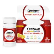 Centrum Fruity Chewables - 30 Tablets