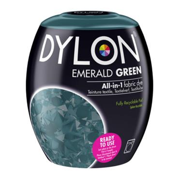 Dylon All-in-1 Fabric Dye Machine Pod - Emerald Green 350g