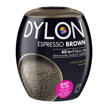 Dylon All-in-1 Fabric Dye Machine Pod - Espresso Brown 350g