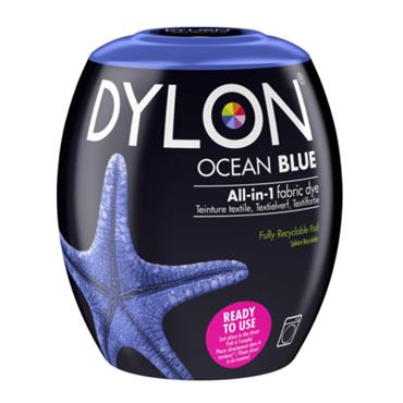 Dylon All-in-1 Fabric Dye Machine Pod - Ocean Blue 350g