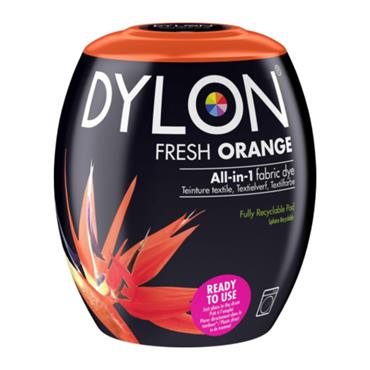 Dylon All-in-1 Fabric Dye Machine Pod - Fresh Orange 350g