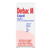 Derbac M Liquid Malathion 0.5% w/w Cutaneous Emulsion 150ml