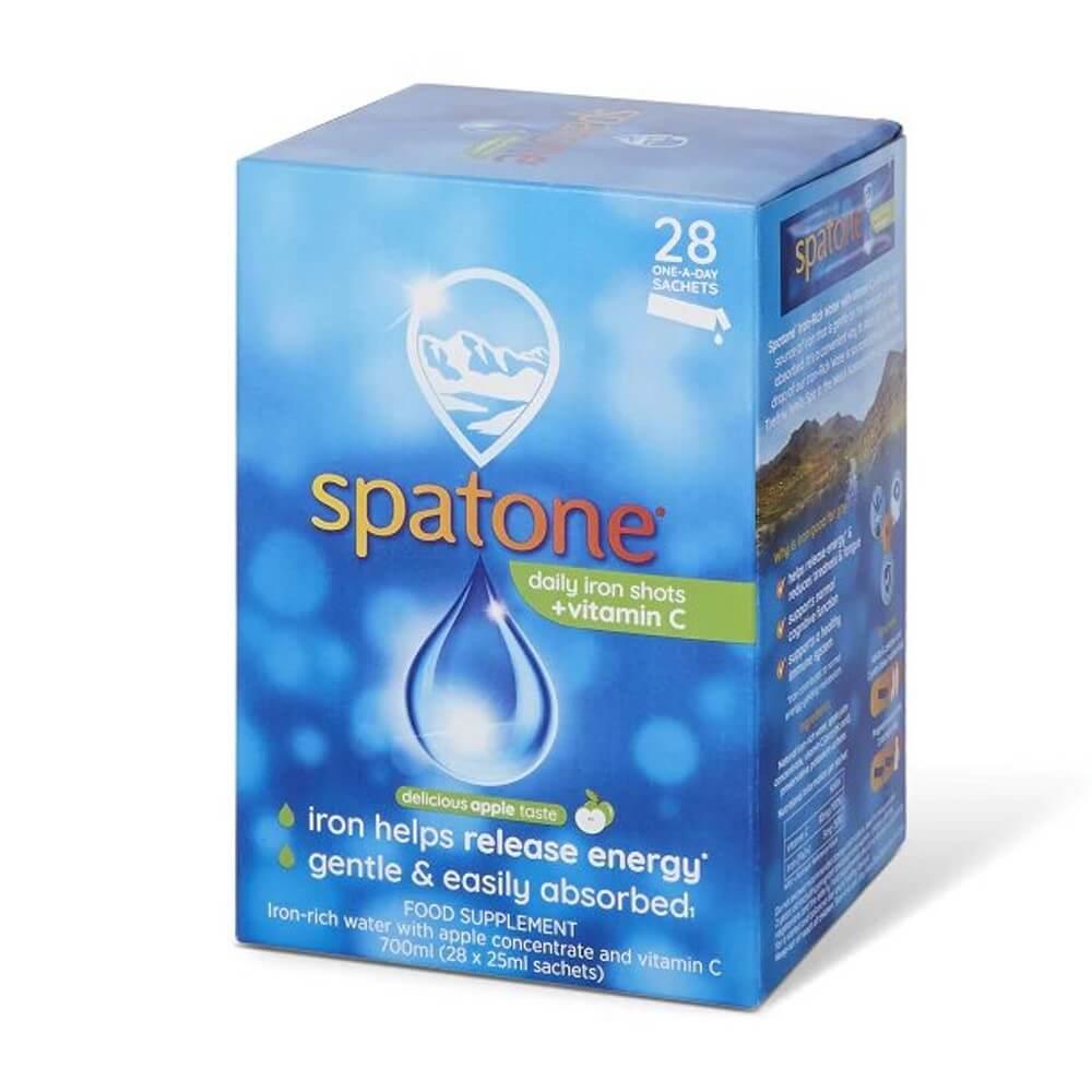 Spatone Apple Iron Shots With Vitamin C 28 Sachets