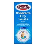 Benylin Children's Dry Cough Syrup 125ml