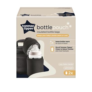 Bottle Pouch- 2 Insulated Bottle Bags