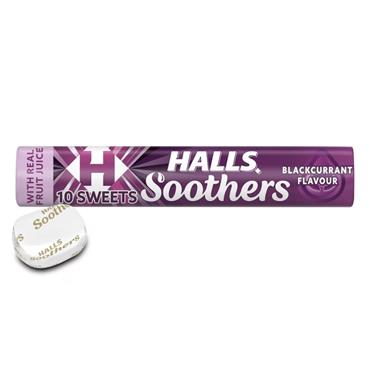 Halls Soothers Blackcurrant 45g