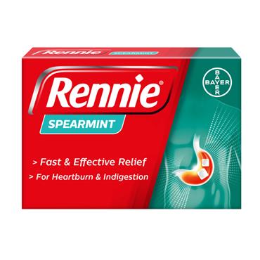 Rennie Spearmint Chewable 48 Tablets