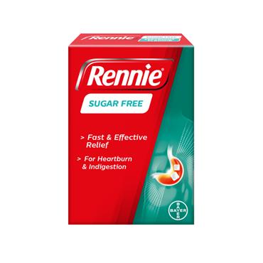Rennie Sugar Free 24s