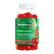 Berocca Multi-Action Cherry Flavour - 60 Gummies