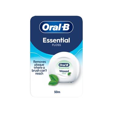 ORAL B DENTAL FLOSS MINT WAXED FLUR 50M