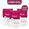 Viviscal  Hair Growth Vitamins For Women - 180 Tablets x 3 