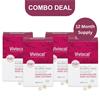 Viviscal Hair Growth Vitamins For Women - 180 Tablets x 4 