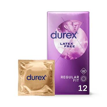 Durex Latex Free Condoms - 12 Pack