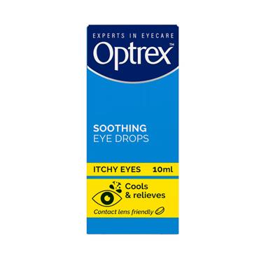Optrex Soothing Eye Drops For Itchy Eyes 10ml