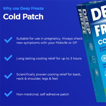 Deep Freeze 4 Adhesive Cold Patches