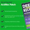 Deep Relief Actiflex Patch - 4 Drug Free Patches