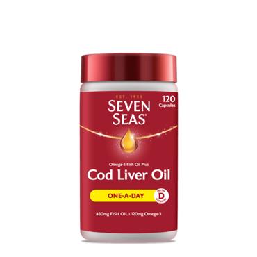 Seven Seas Cod Liver Oil With Vitamin D 120s