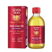 Omega-3 Fish Oil Plus Cod Liver Oil Max Strength 300Ml