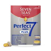 Seven Seas Perfect7 Man Plus Omega 3 & Multivitamin Supplements - 30+30 Duo Pack