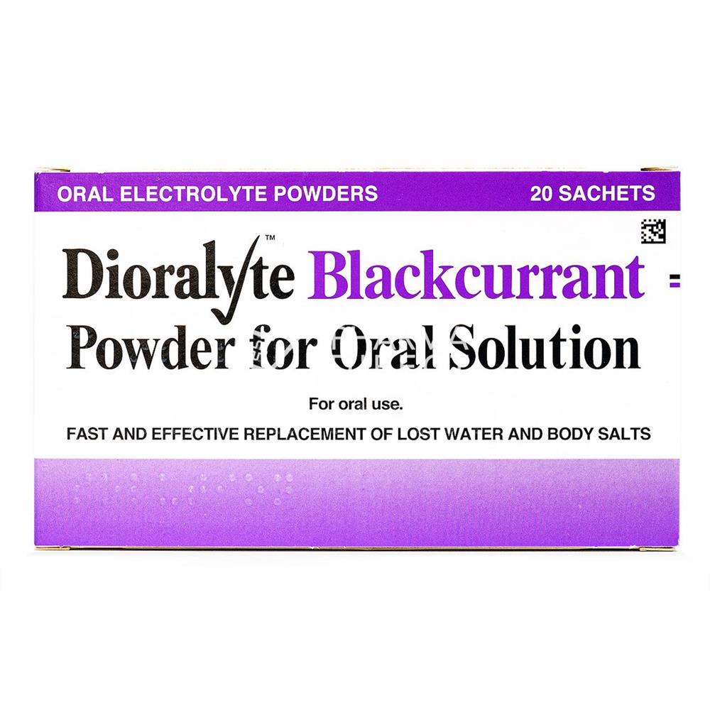 Dioralyte Blackcurrant 20 Sachets