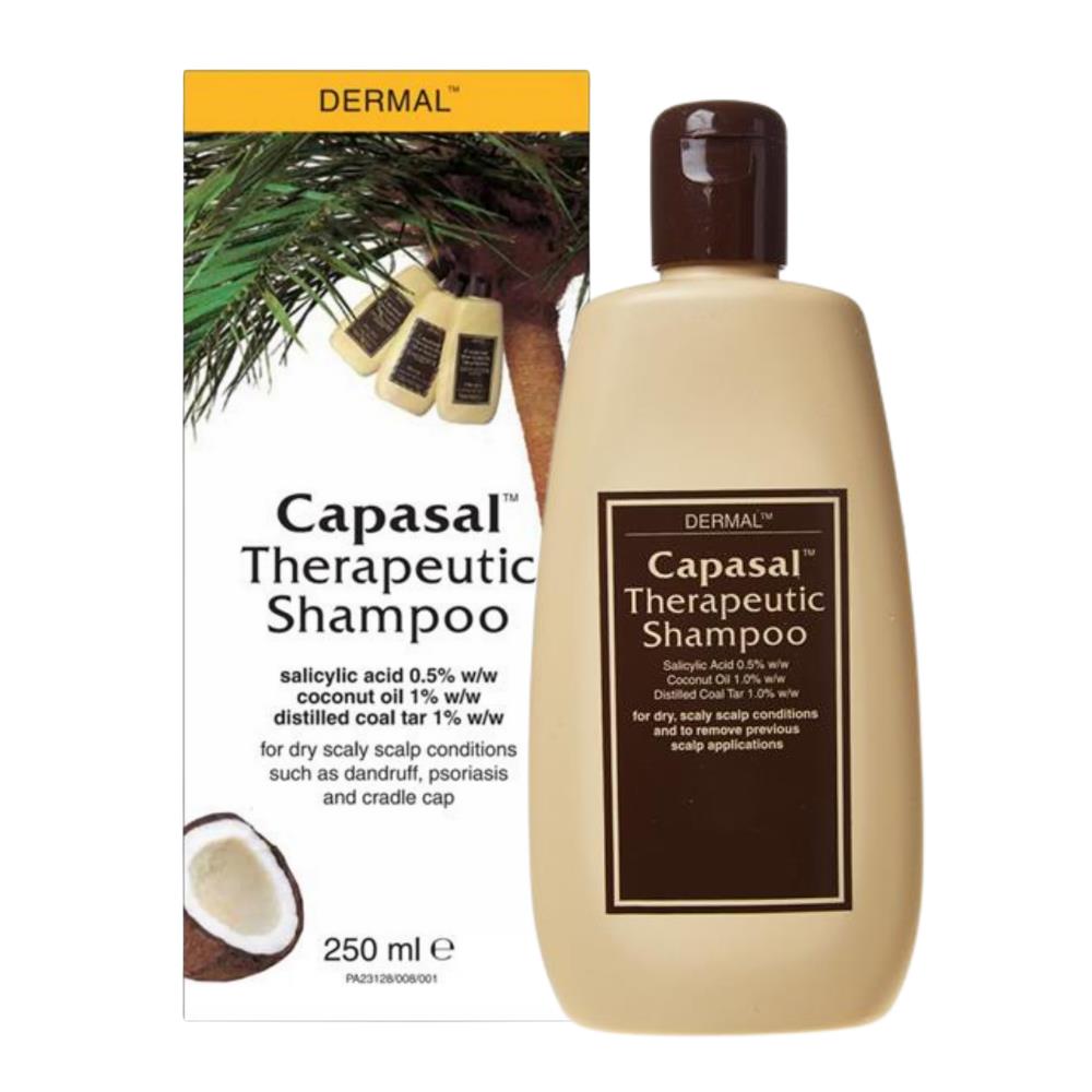 Capasal Bar Code Capasal Therapeutic Shampoo 250ml | PharmaDirect.ie