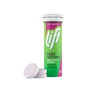 Lift Fast Acting Glucose Chews - Juicy Raspberry - 10 Pack