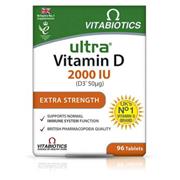 Vitabiotics Ultra Vitamin D 2000IU 96 Tablets