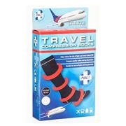 PharmaCare Travel Compression Socks (Black) - Medium