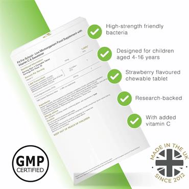 Pro-Ven Biotics Fit For Scholl 30 Chewable Tablets 