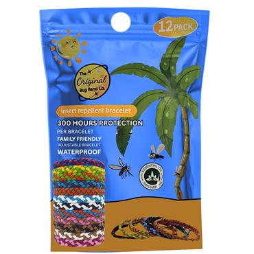 Bug Band Co. Insect Repellent Bracelets - 12 Pack