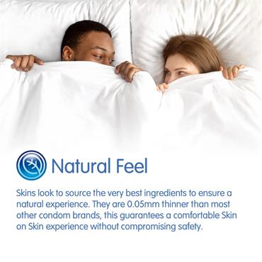 Skins Condoms Natural - 8 Pack