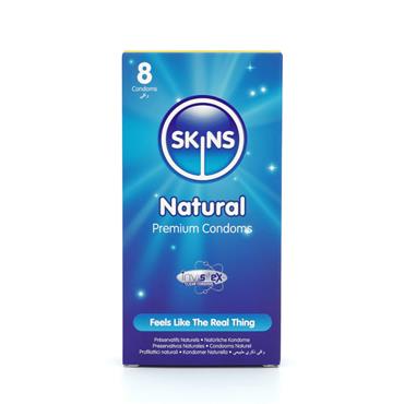 Skins Condoms Natural - 8 Pack